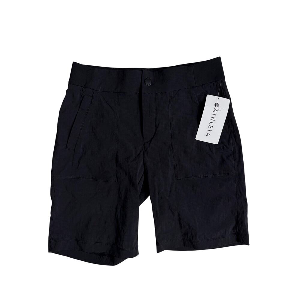 NWT Athleta Trekkie Bermuda 2.0 (Black) - Size 2